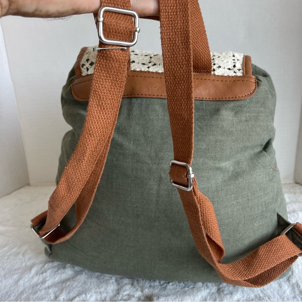 CANVAS MILITARY RUCKSACK Small Back Pack - Picture 4 of 14